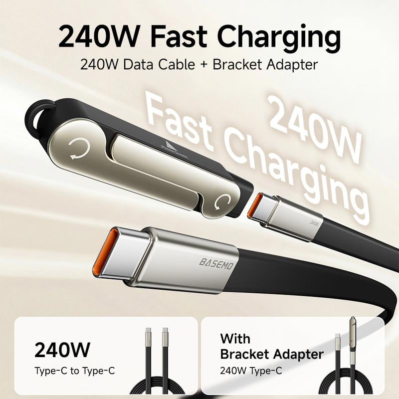 TurboCable - Fast Charge & Stand