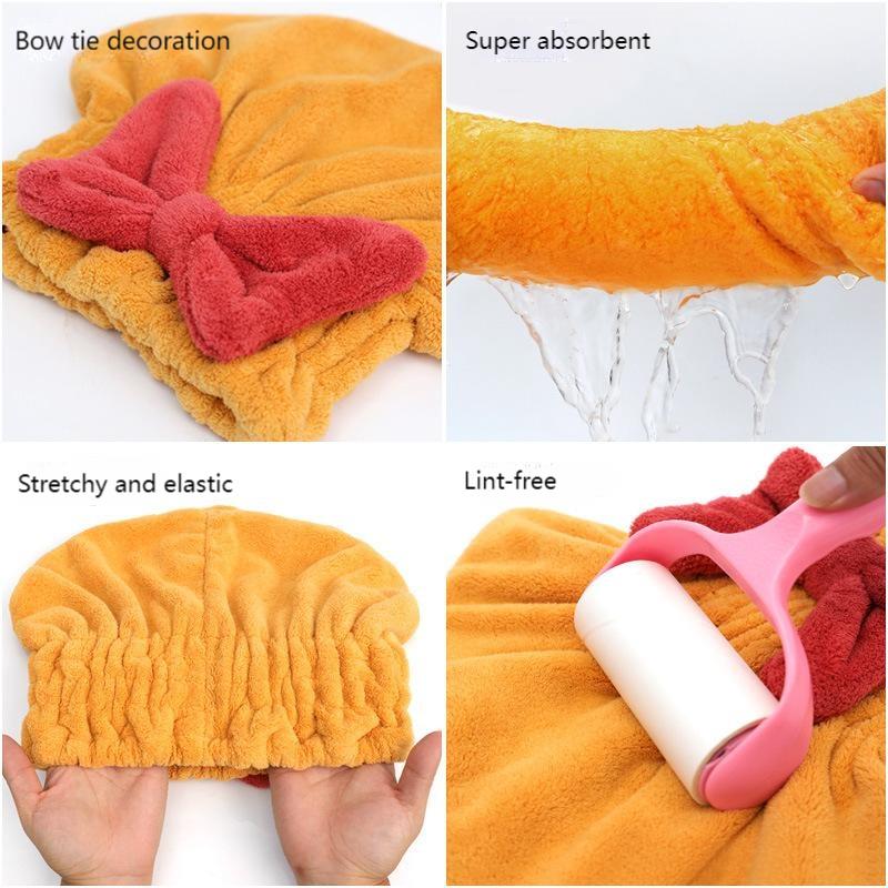VelvetDry - Gentle Quick-Dry Microfiber Hair Wrap