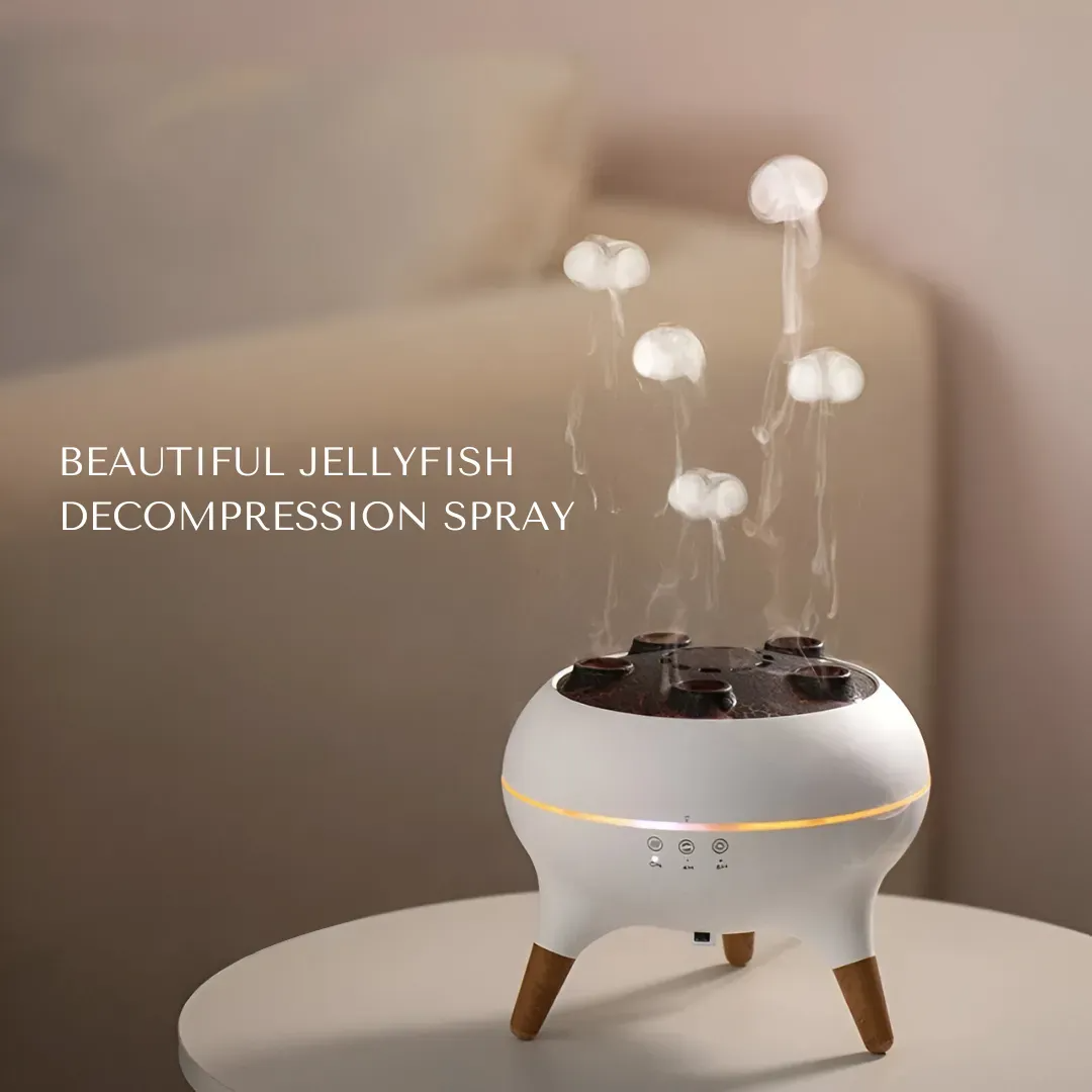 JellyGlow – Tranquil Aromatherapy Diffuser with Remote