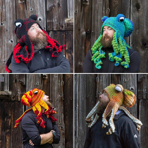 OctoCap – Crochet Octopus Hat