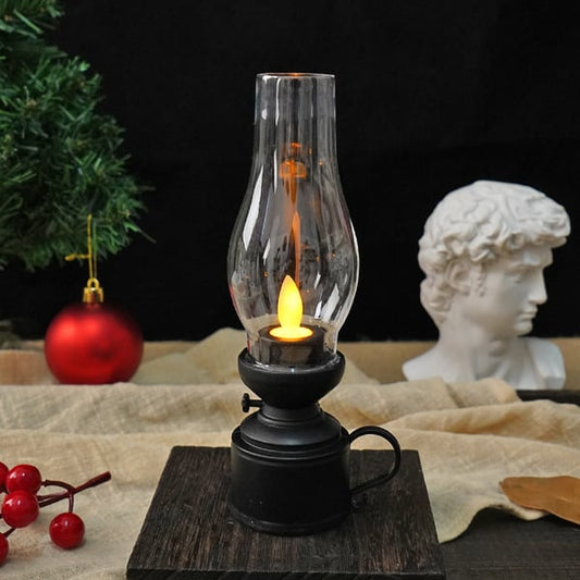 AmberFlame – Retro LED Kerosene Lantern