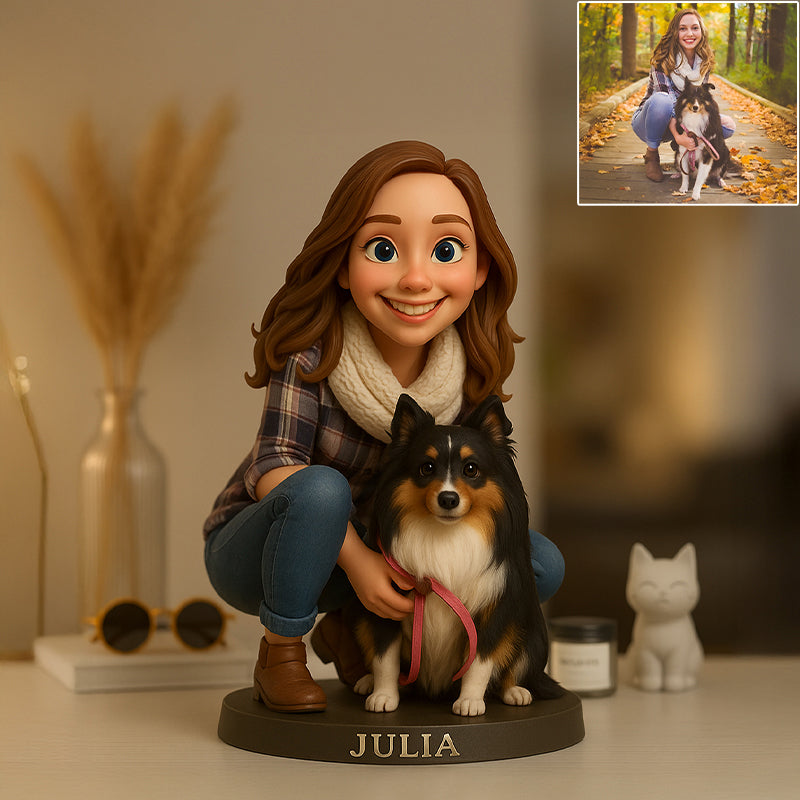 PixiFrame – Custom Cartoon Desk Decor