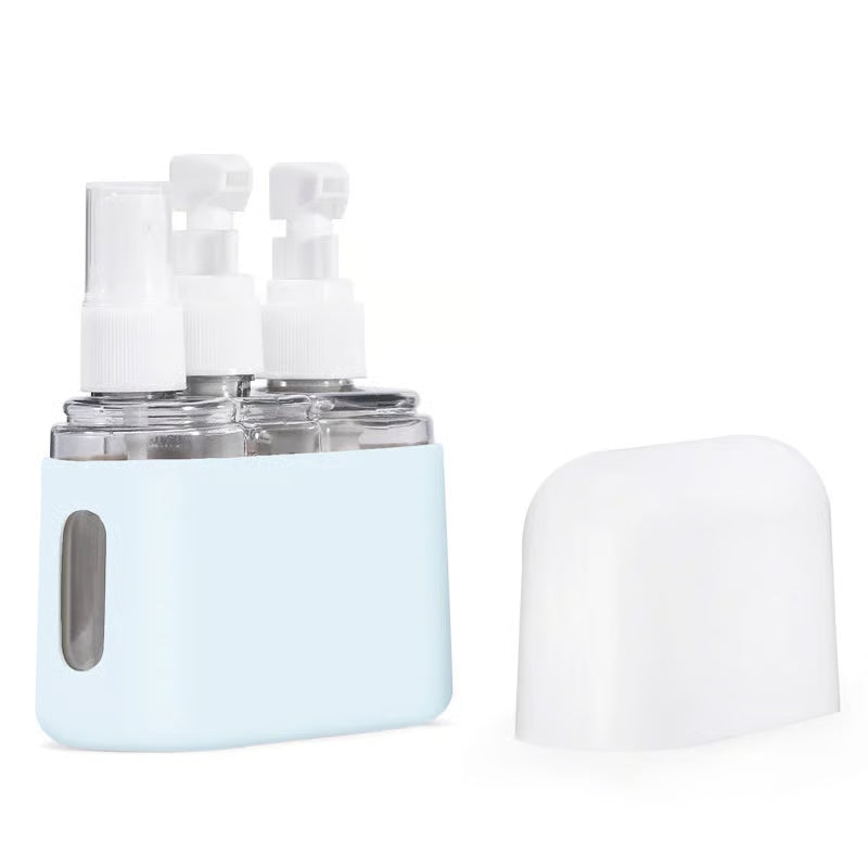 PackEase – Portable Shampoo Dispenser Kit