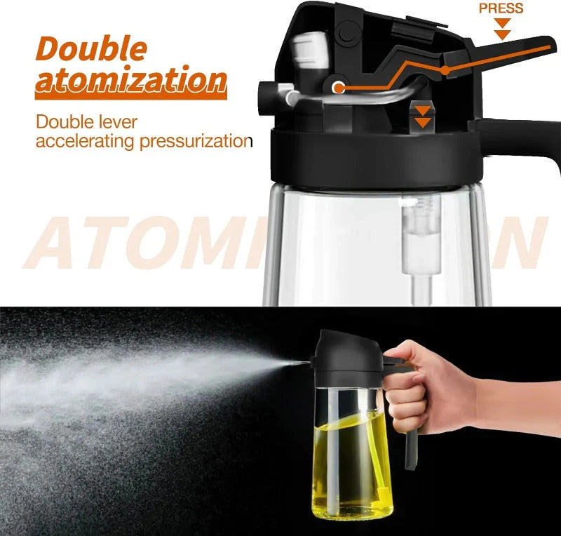 MistPour | 2-in-1 Oil Sprayer Bottle