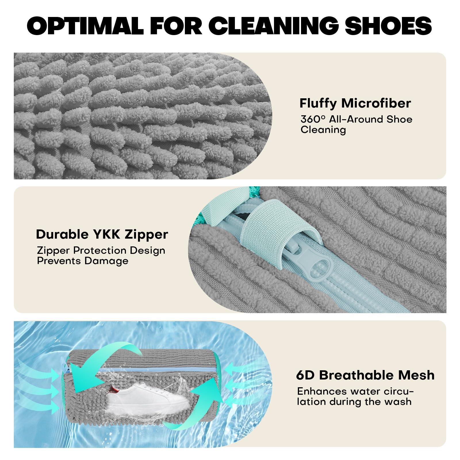 ShoeGuard – Chenille Wash Protection Bag