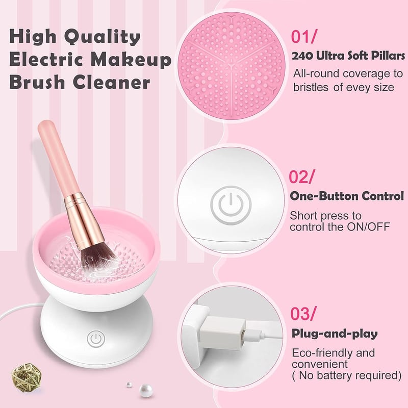 BrushBreeze – Effortless Makeup Brush Cleaner