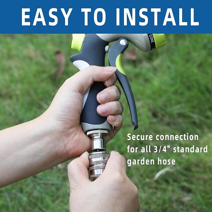 FlowSnap – Stainless Steel Hose Connector Set