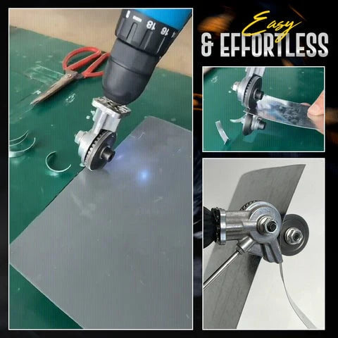 DRILLSHEAR – ELECTRIC DRILL METAL CUTTER ATTACHMENT