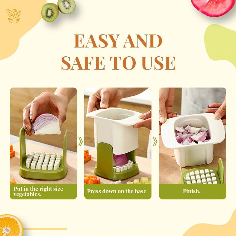ChopEase | 2-in-1 Vegetable Dicer & Slicer