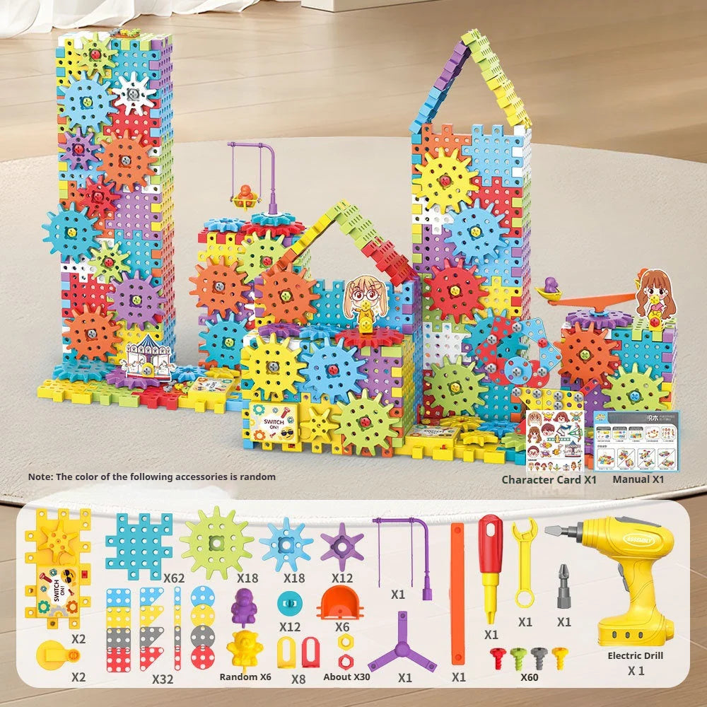 GearGlide – Electric Building Toy Set