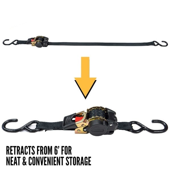 GripPro – Heavy-Duty Auto Ratchet Straps