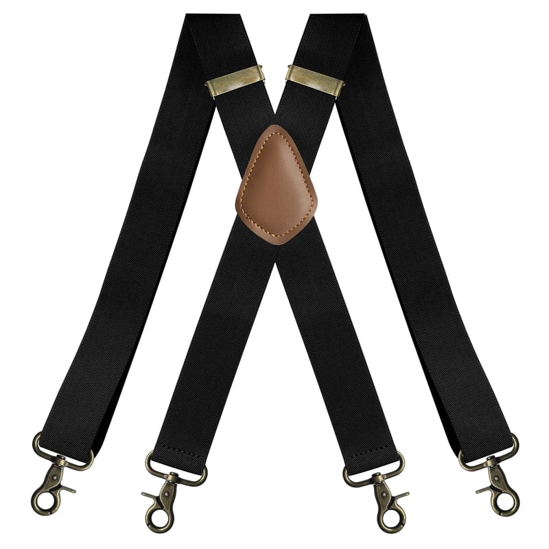 DapperBond – Timeless Leather Suspenders