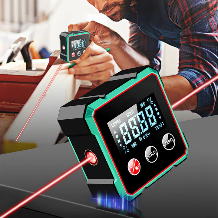 LevelMax | 2-in-1 Laser Digital Angle Finder