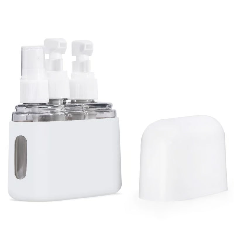 PackEase – Portable Shampoo Dispenser Kit