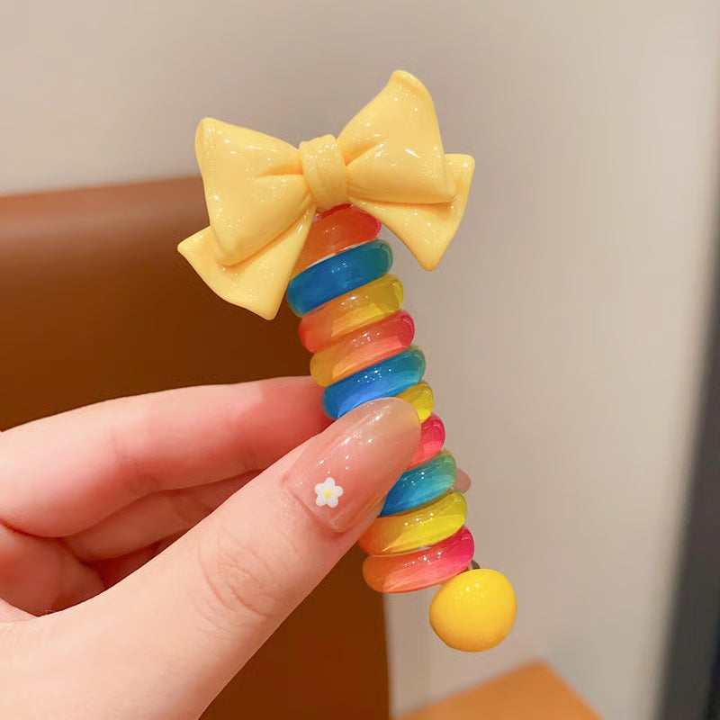 TwistyBloom – Colorful Spiral Hair Bands