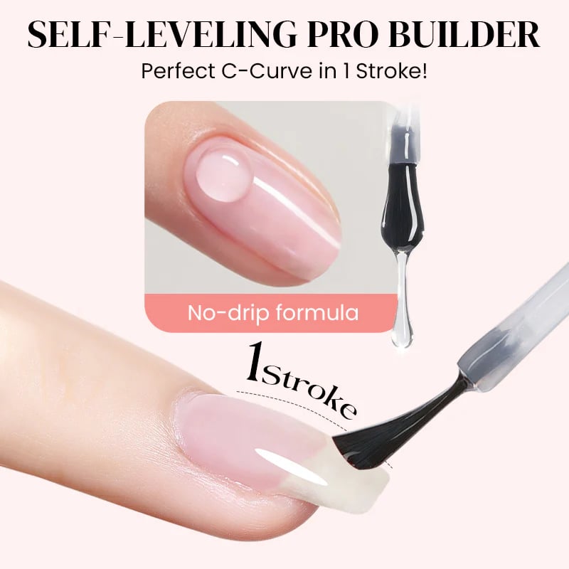 🎉Buy More Free More💅High-transparency 3-in-1 multi-purpose nail-builder Gel.