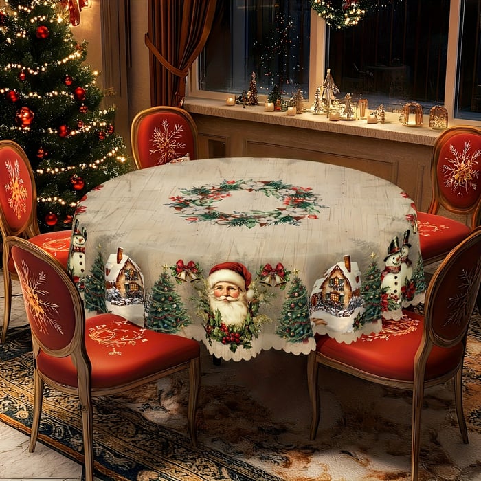 HollyWeave – Festive Christmas Tablecloth
