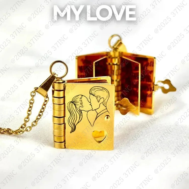 Whispering Hearts - Personalized Love Pendant