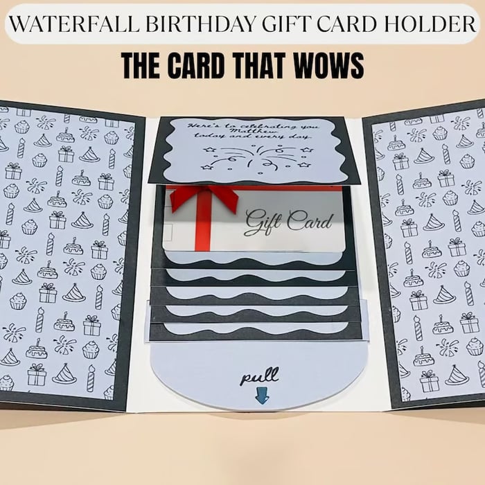 MerryNotes – Handcrafted Christmas Gift Card Booklet