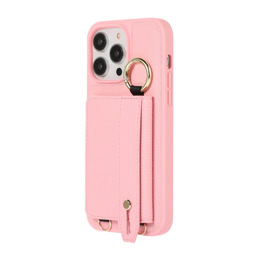 CarryPro – Leather Lanyard iPhone Wallet Case