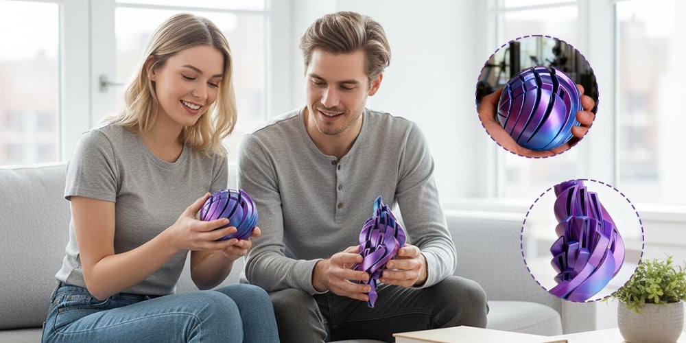SqueezeZen – Slime Stress Relief Ball