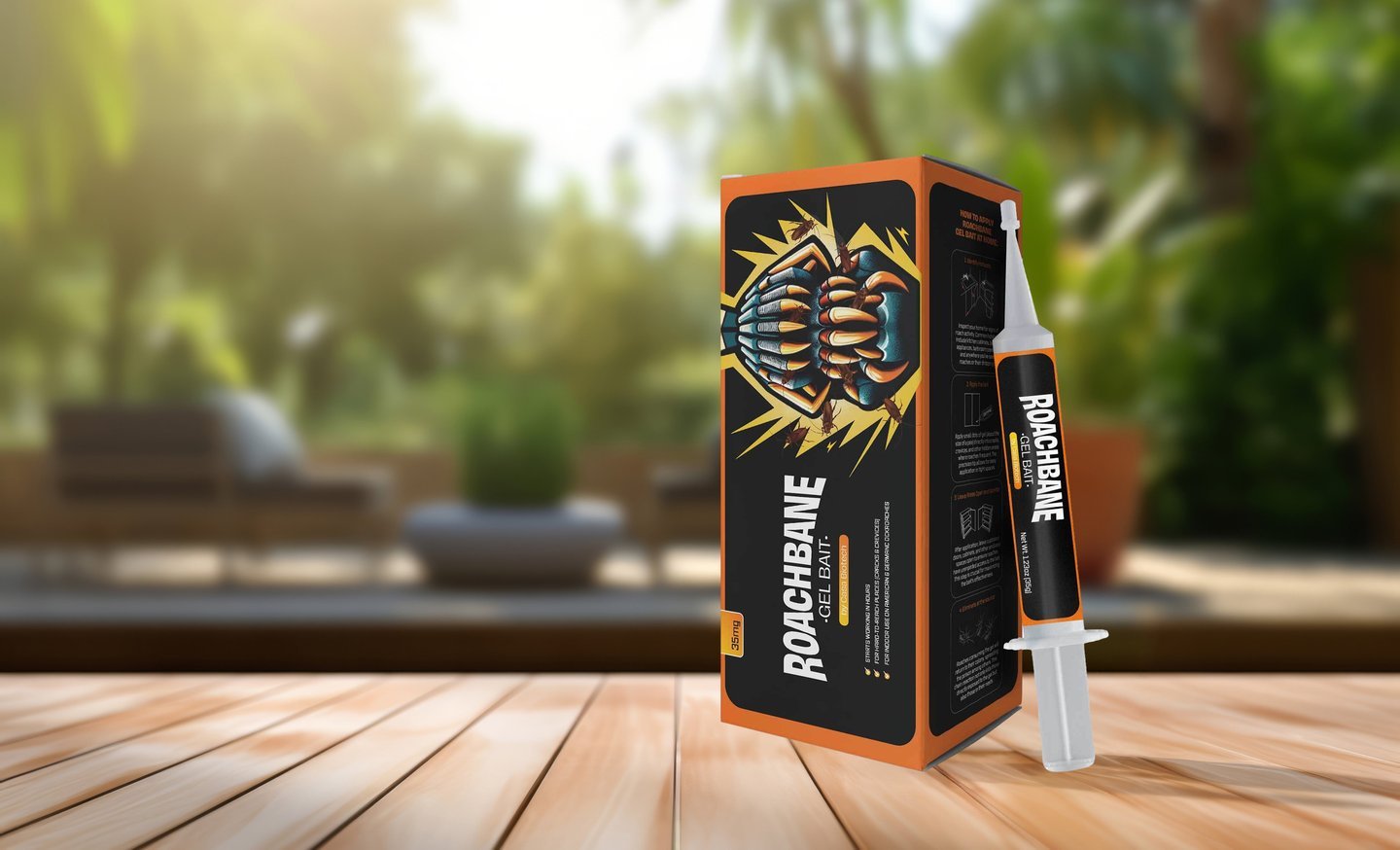 RoachGuard – Advanced Gel Bait Formula