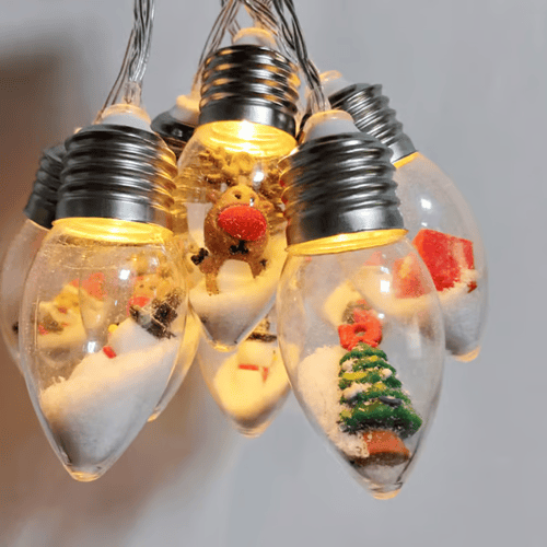 MerryShine – Holiday LED Bulb String Lights