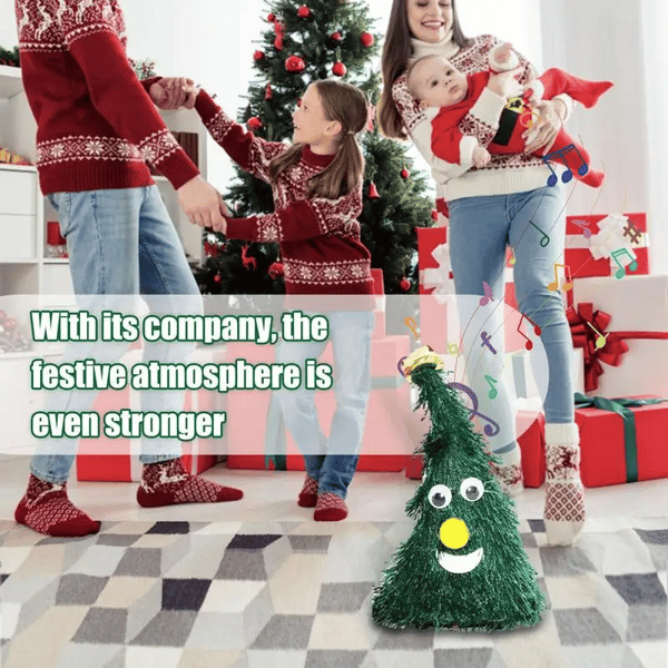 JollyGroove – Musical Dancing Christmas Tree with Hat