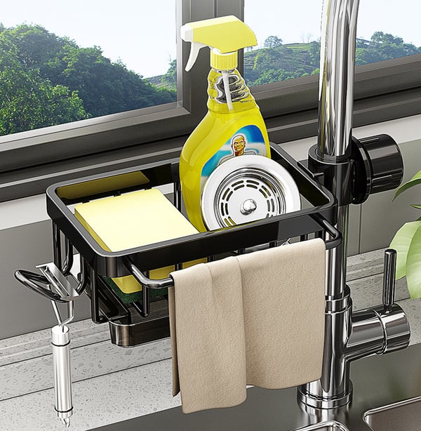 SinkMate – Kitchen Faucet Organizer Rack