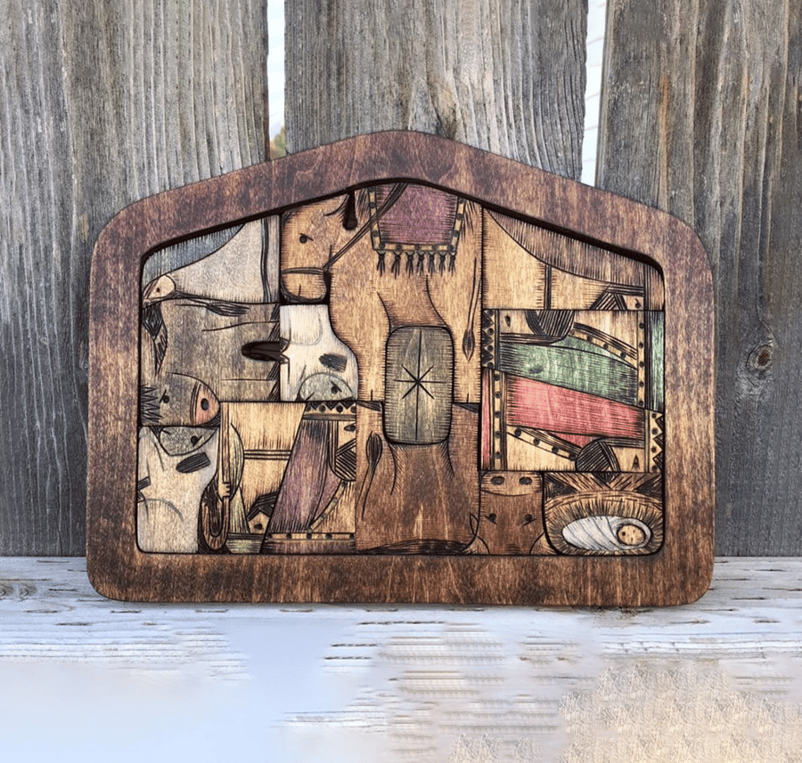 HolyCraft – Wooden Nativity Puzzle