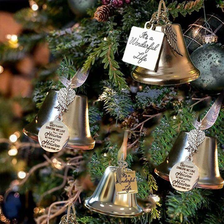 HeavenBell – Angel Wings Memorial Christmas Ornament