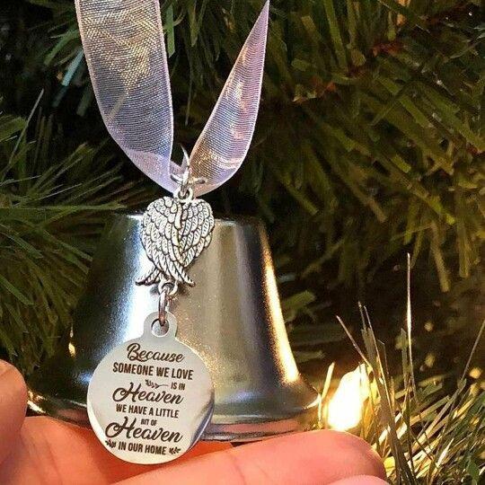 HeavenBell – Angel Wings Memorial Christmas Ornament