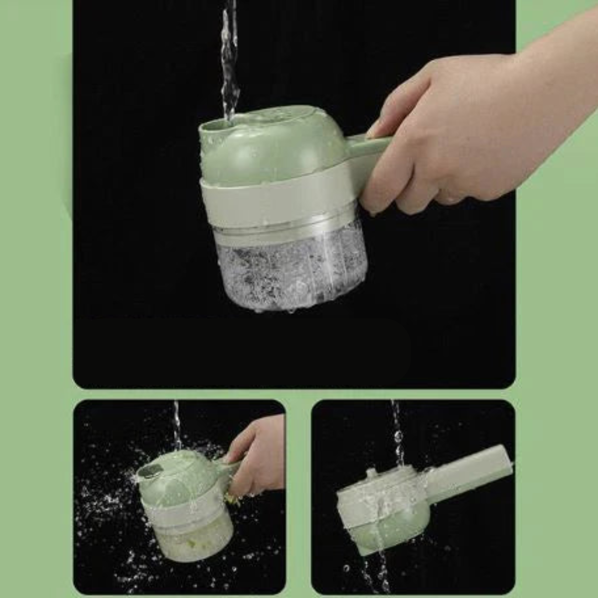 QuickChop – 4-in-One Food Chopper & Slicer