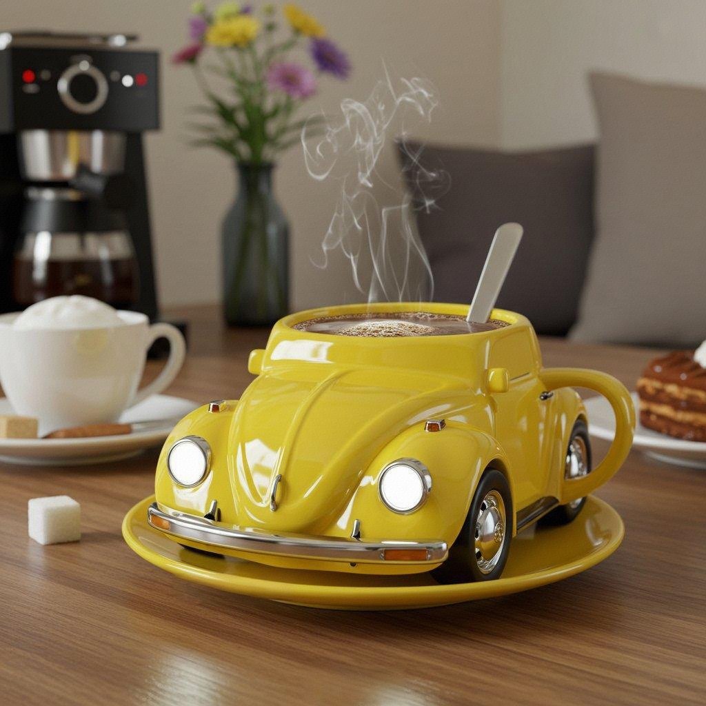 BeetleBrew - Ceramic Coffee Mug