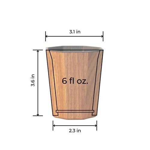 EmberCraft - Artisan Charred Whiskey Glass