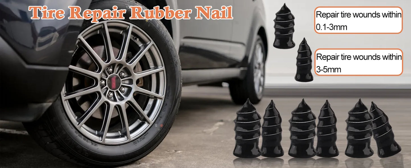 SealNail – Quick Tire Repair Rubber Plug Kit