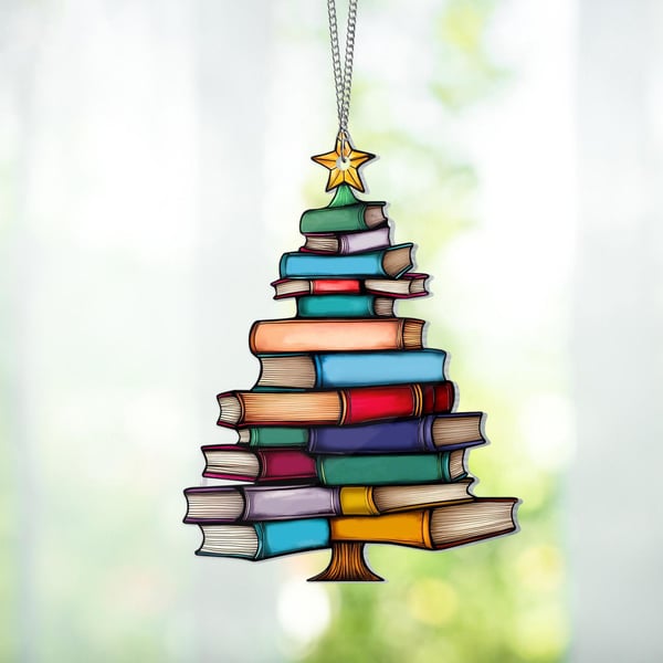 TaleTwinkle – Book Lover’s Christmas Tree Ornament