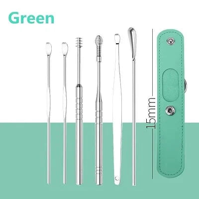 CleanEar – Professional Stainless Steel Earwax Remover Kit