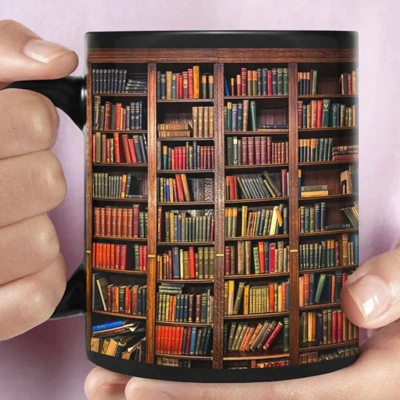BookSip – 3D Bookshelf Mug