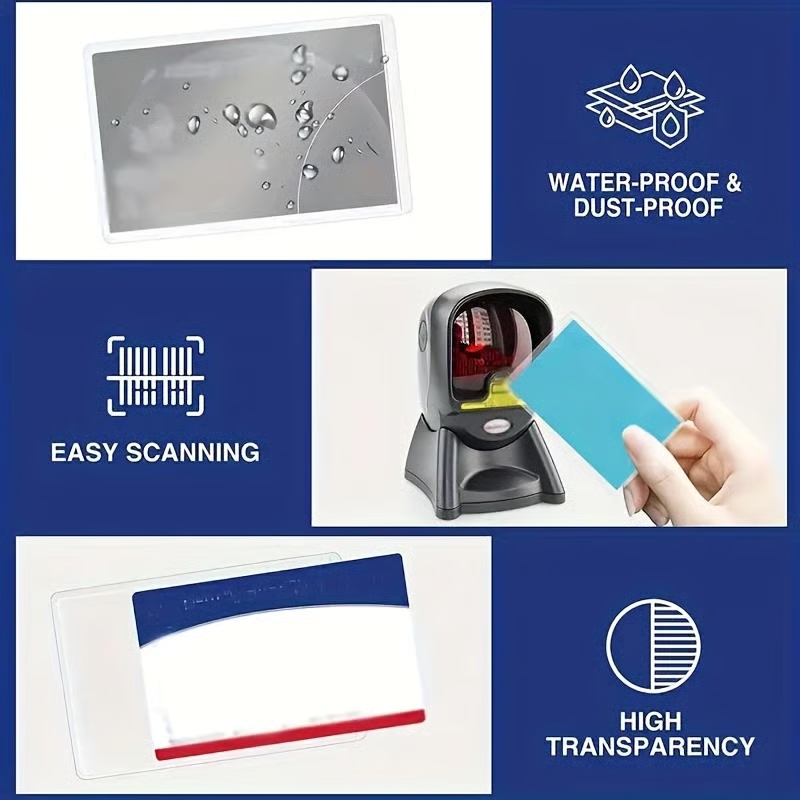ClearGuard – Premium Social Security Card Protector Sleeves
