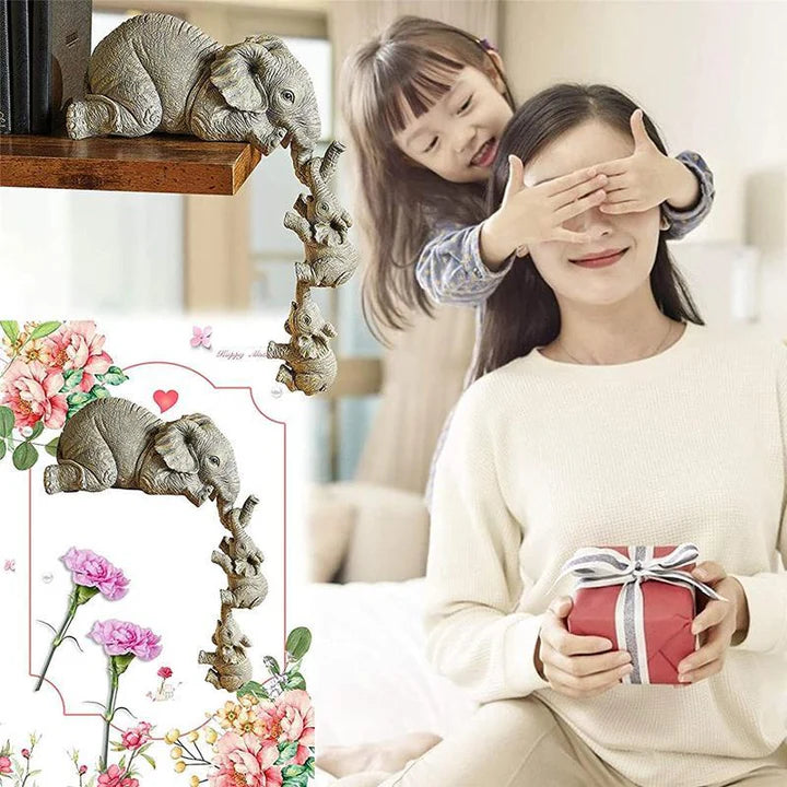 TrunkCharm – Handcrafted Elephant Sitter Decor