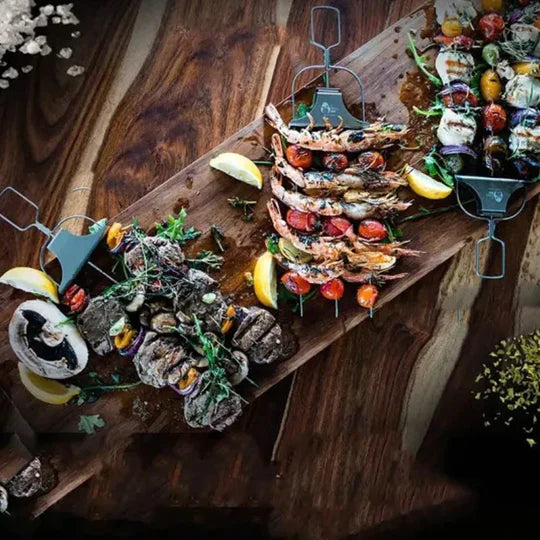 GrillMaster - Barbecue 3 way Grill Skewers
