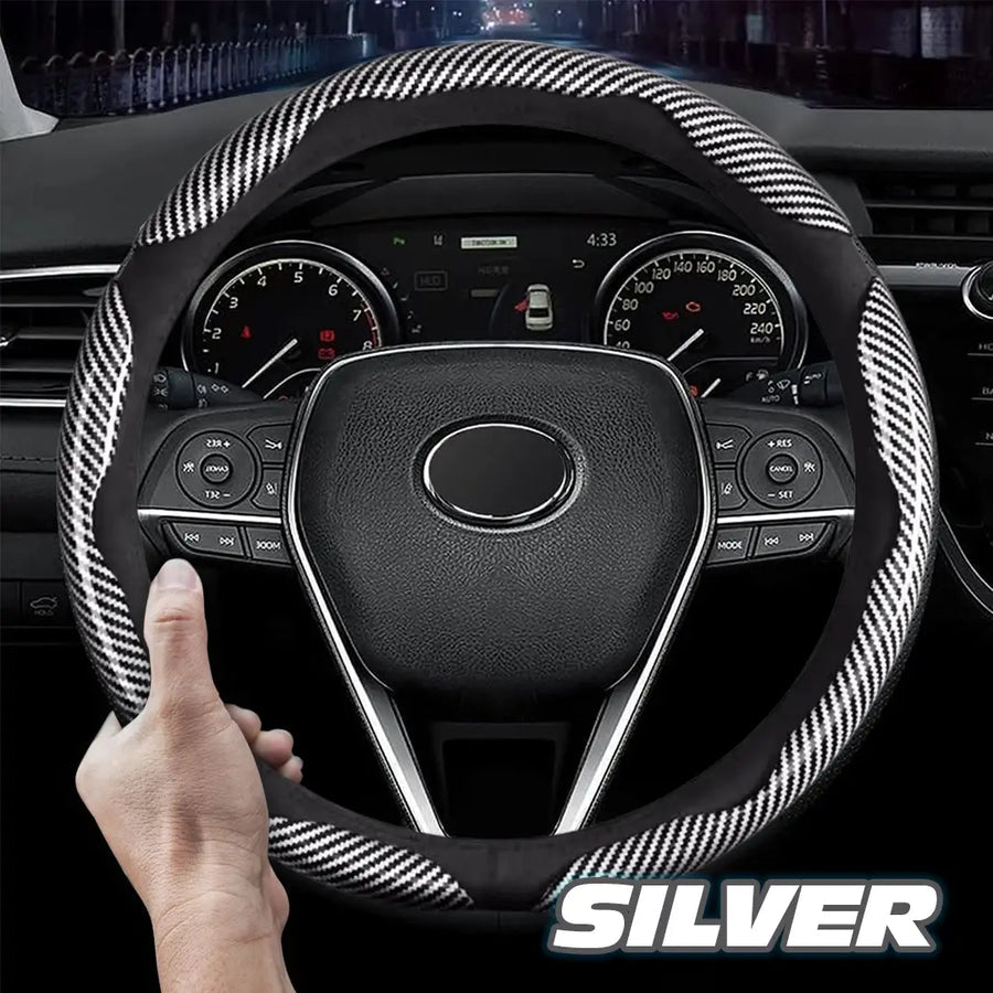 CarbonCommand - Premium Silicone Steering Cover