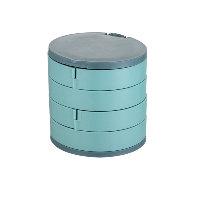 GleamVault – Rotating Jewelry Organizer