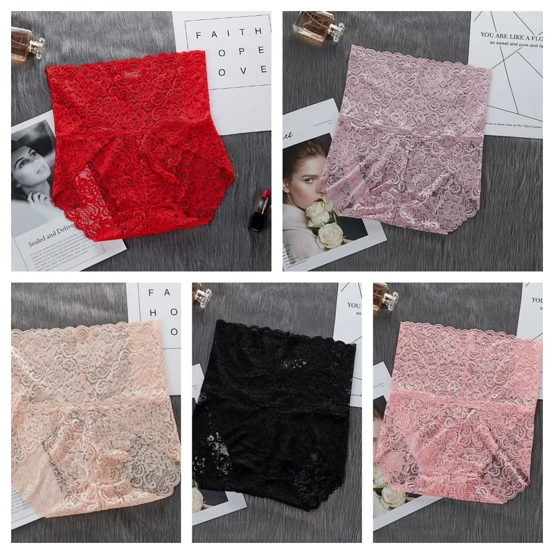 FéminaBloom – Graceful High Waist Panties