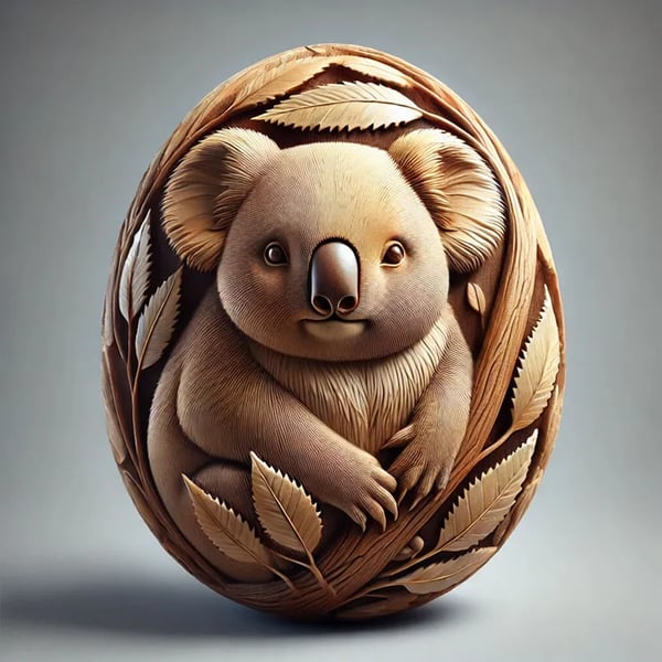 EasterCritters – Animal Carving Craft Egg