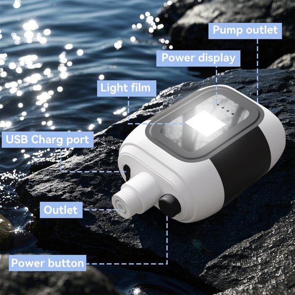 TrailShower – Adjustable Flow Outdoor Shower