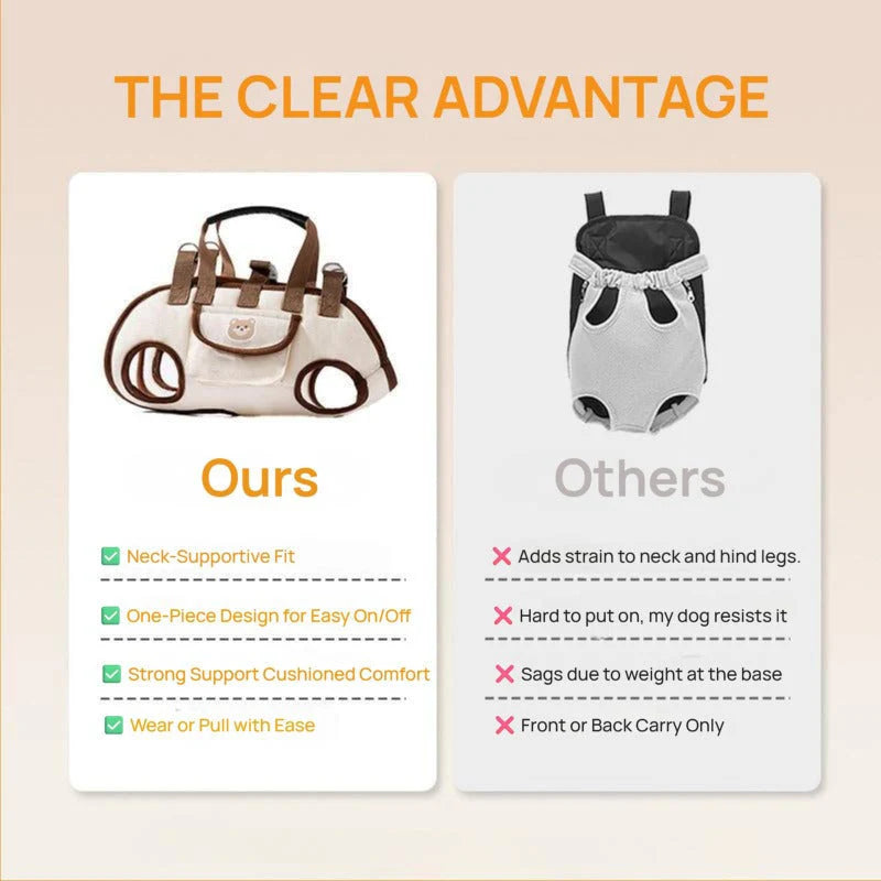 PawPort – Crossbody Pet Carrier Harness