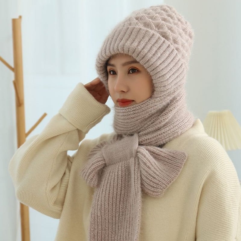 CozyShield – Ear Protecting Winter Scarf Hat