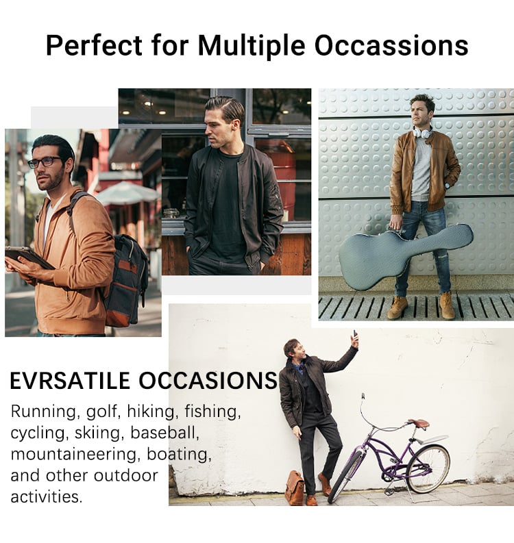 MetroStand – Zipper Casual Men’s Jacket